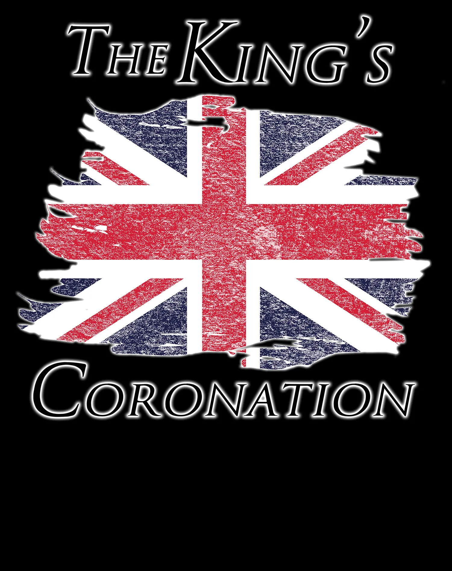 Urban Attitude Kings Coronation 2023 British Flag Men's T-shirt