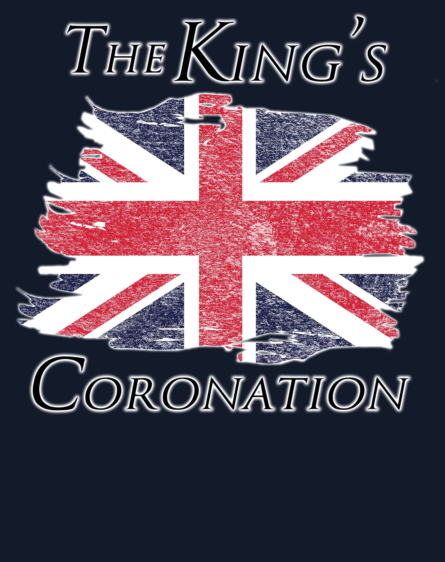 Urban Attitude Kings Coronation 2023 British Flag Men's T-shirt