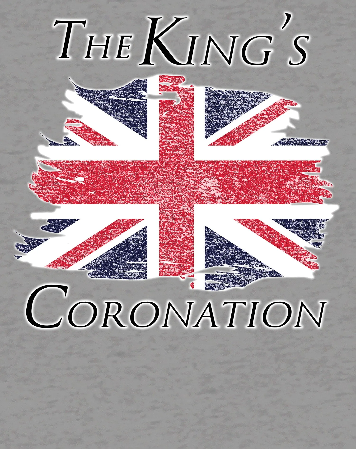 Urban Attitude Kings Coronation 2023 British Flag Men's T-shirt