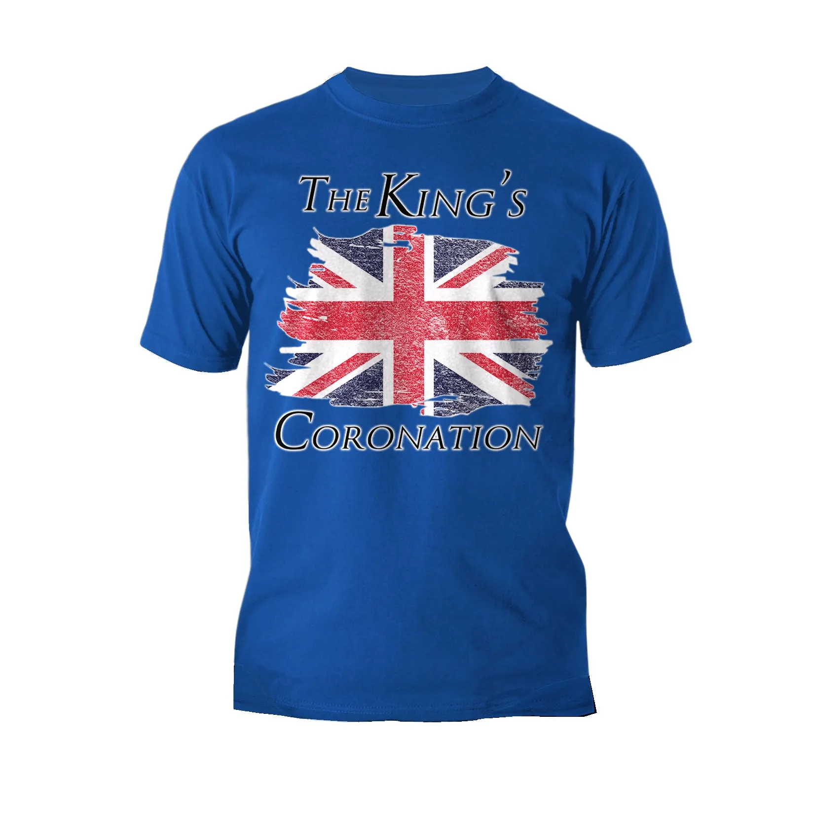 Urban Attitude Kings Coronation 2023 British Flag Men's T-shirt
