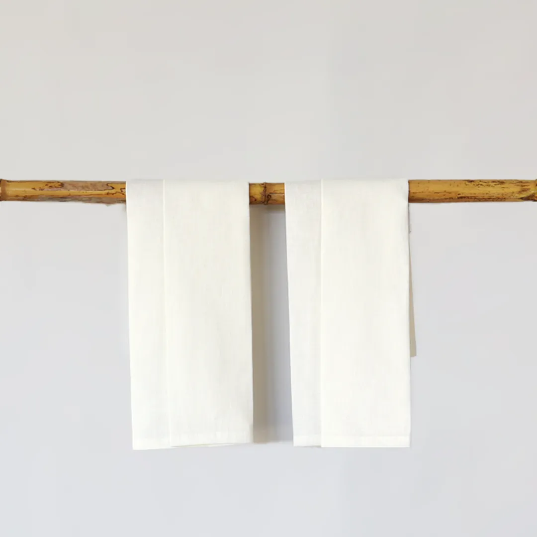 Urban Oasis Talla Napkins White Set Of 2