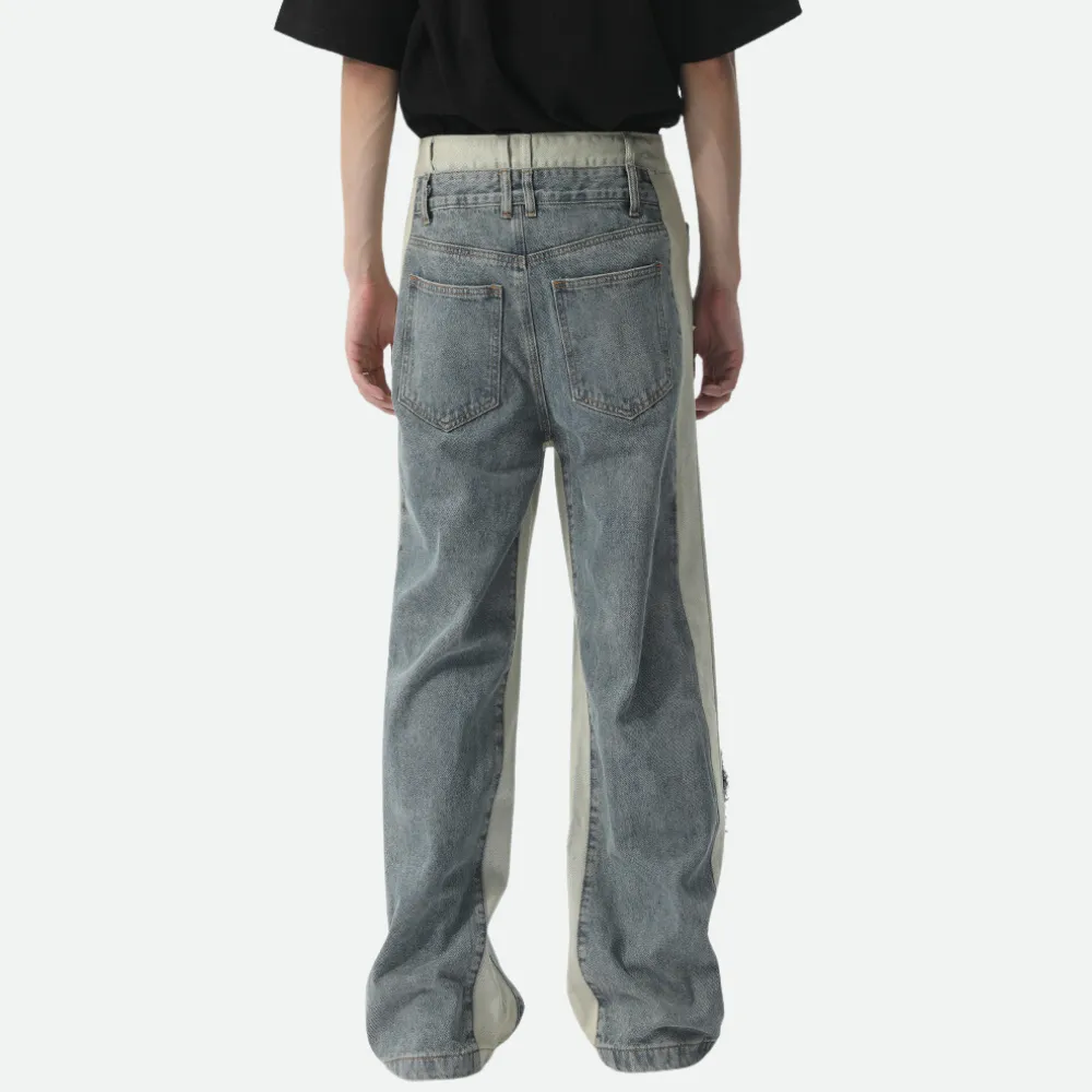 Urban Rivet Paneled Jeans