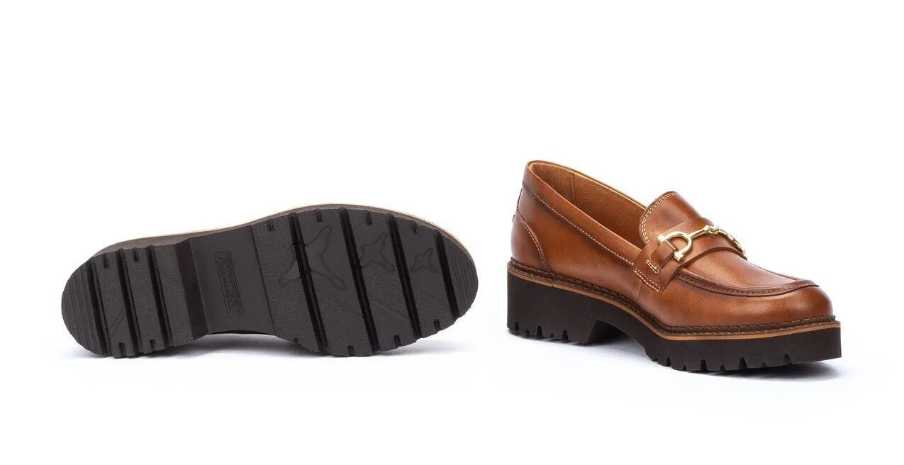 'Vicar' women's loafer pump - Brown brandy