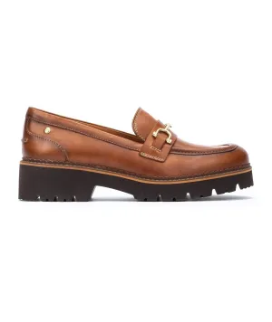 'Vicar' women's loafer pump - Brown brandy