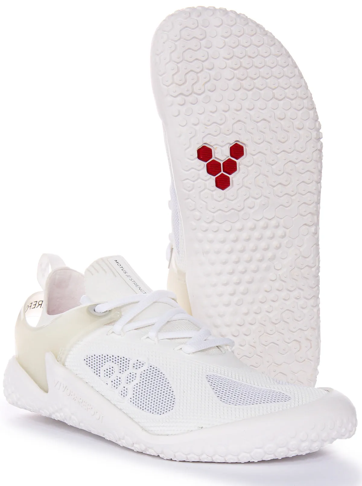 Vivobarefoot Motus Strength In White For Women