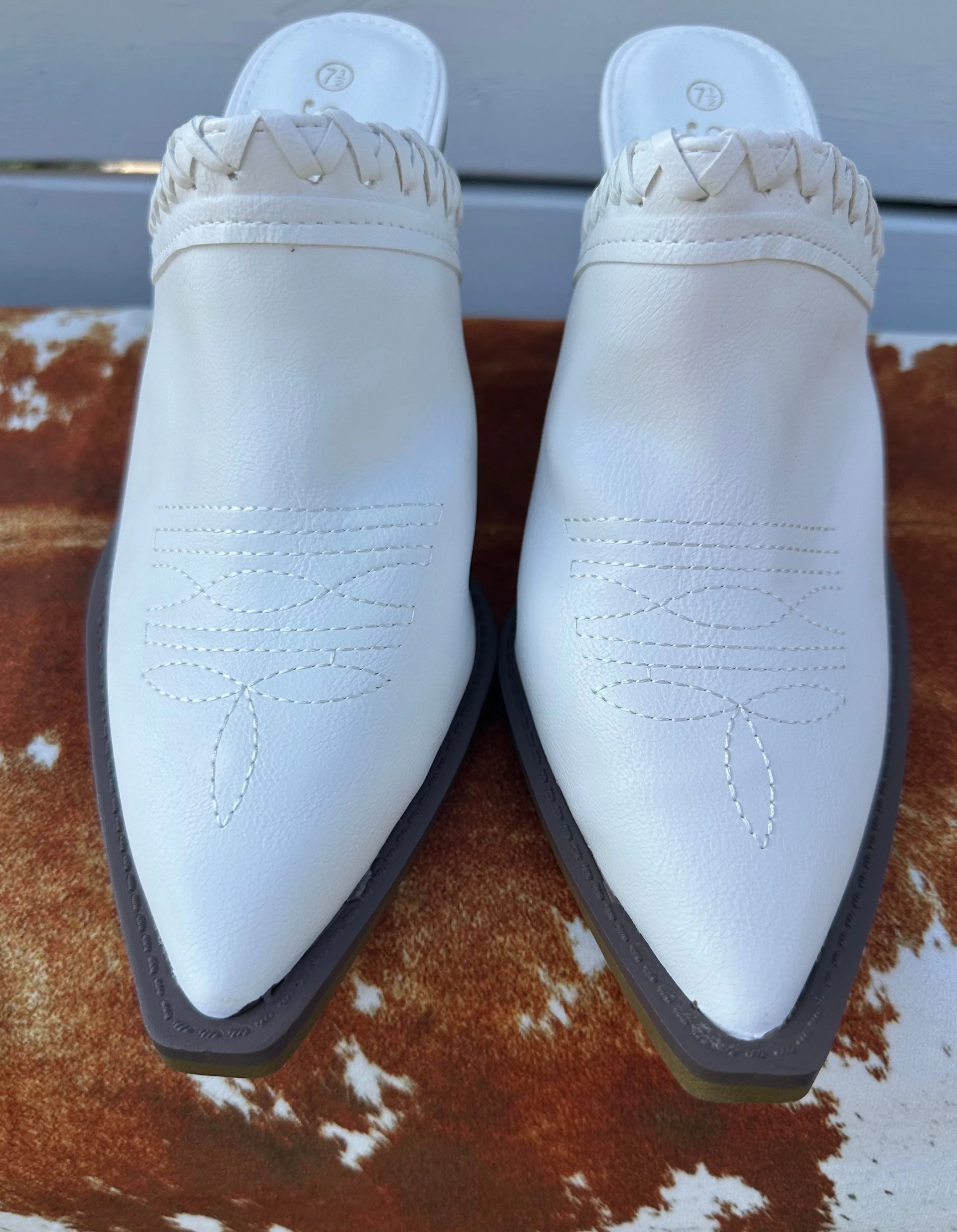 Western Mules-White