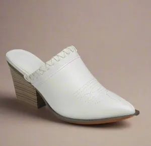 Western Mules-White