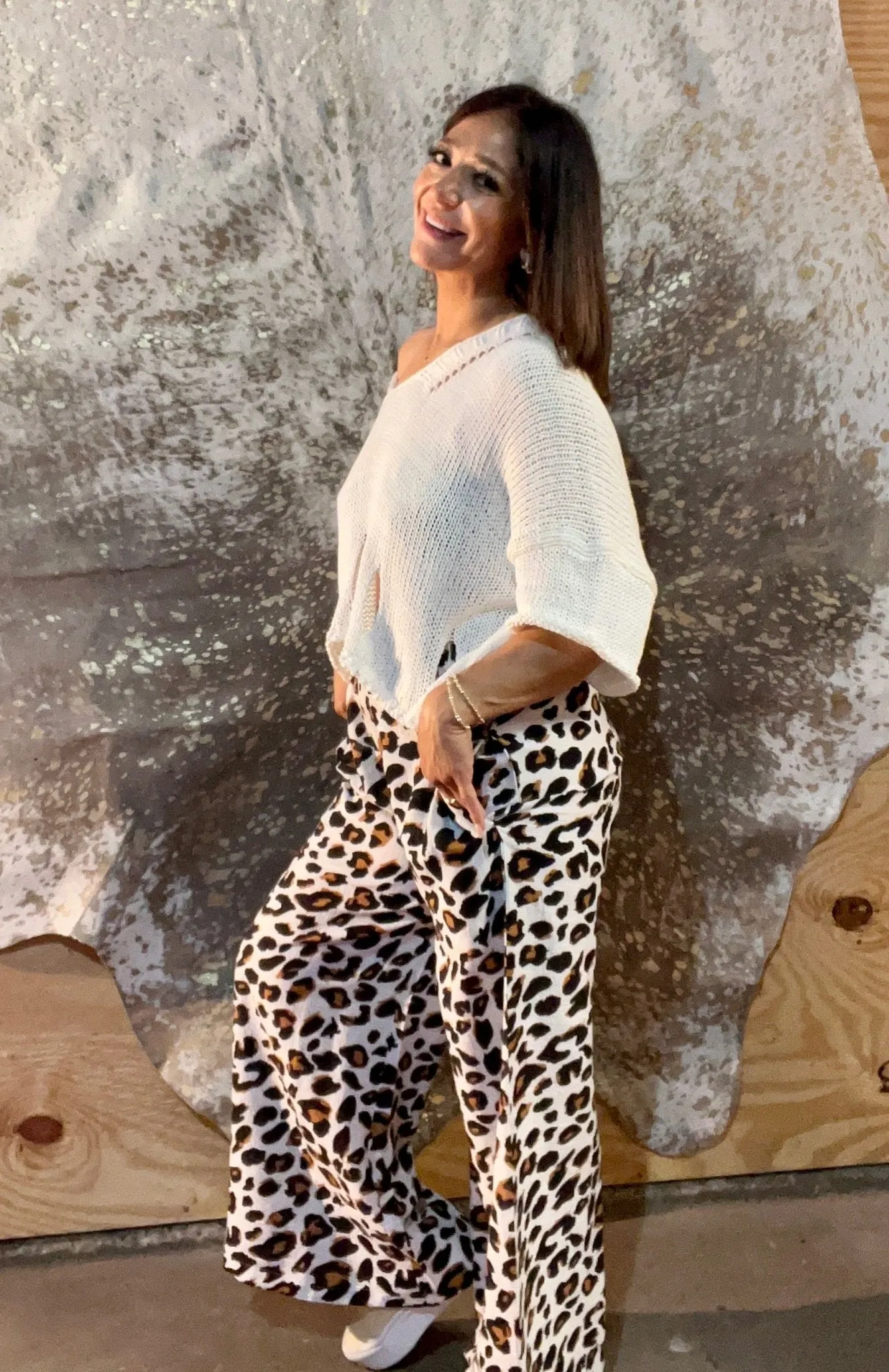 Wild Stroll Palazzo Pants O/S