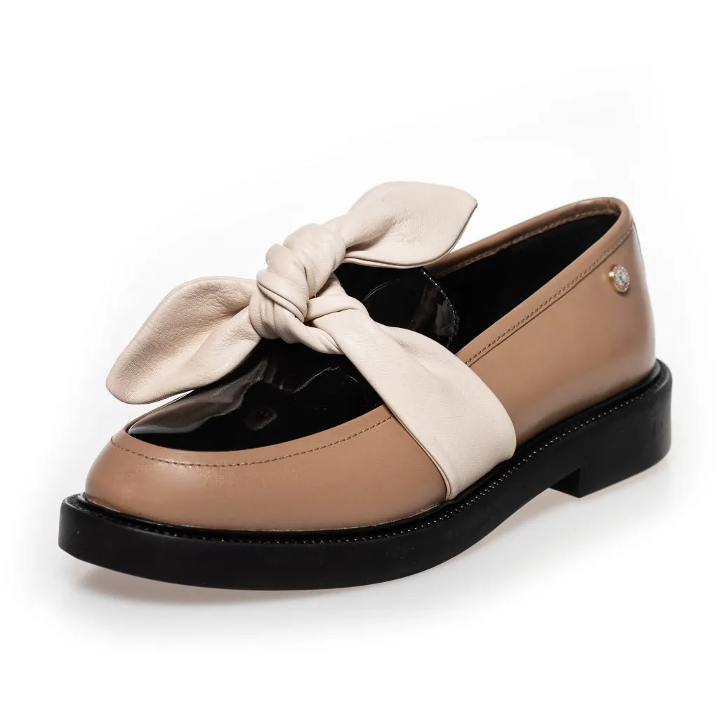 WILL YOU WALK - PATENT - LT. BROWN / BLACK / NUDE