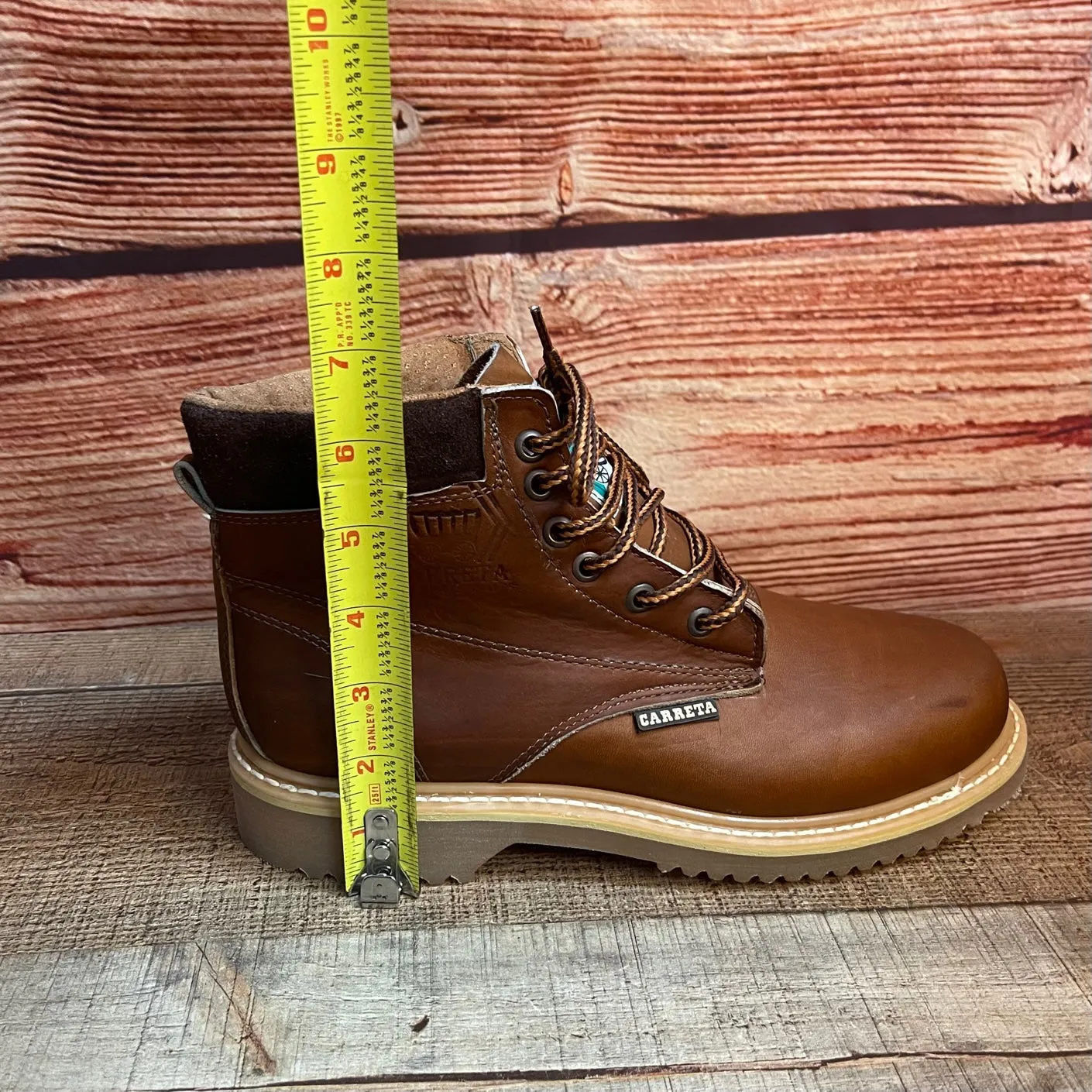 Woman’s Laces Oil-Water Resistant Work Boots Est.202 Barzon Dama