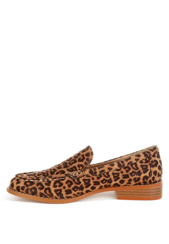 Women's Cacani Leopard Print Heeled Loafers
