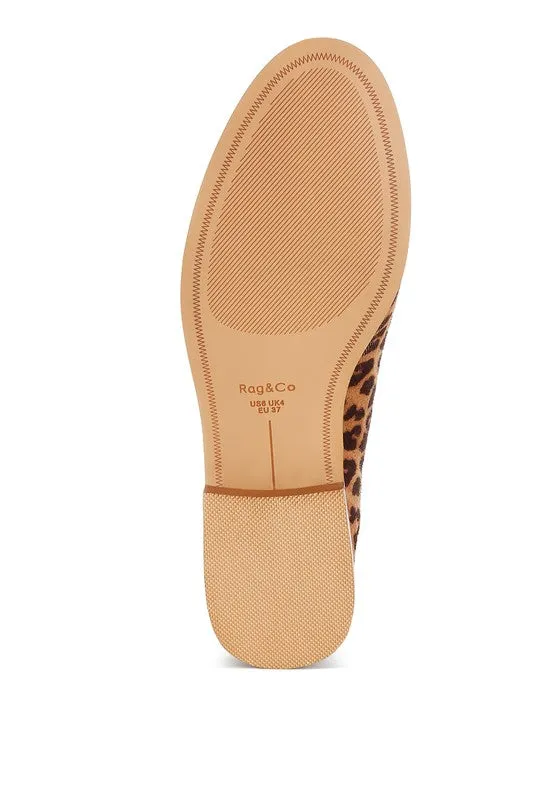 Women's Cacani Leopard Print Heeled Loafers