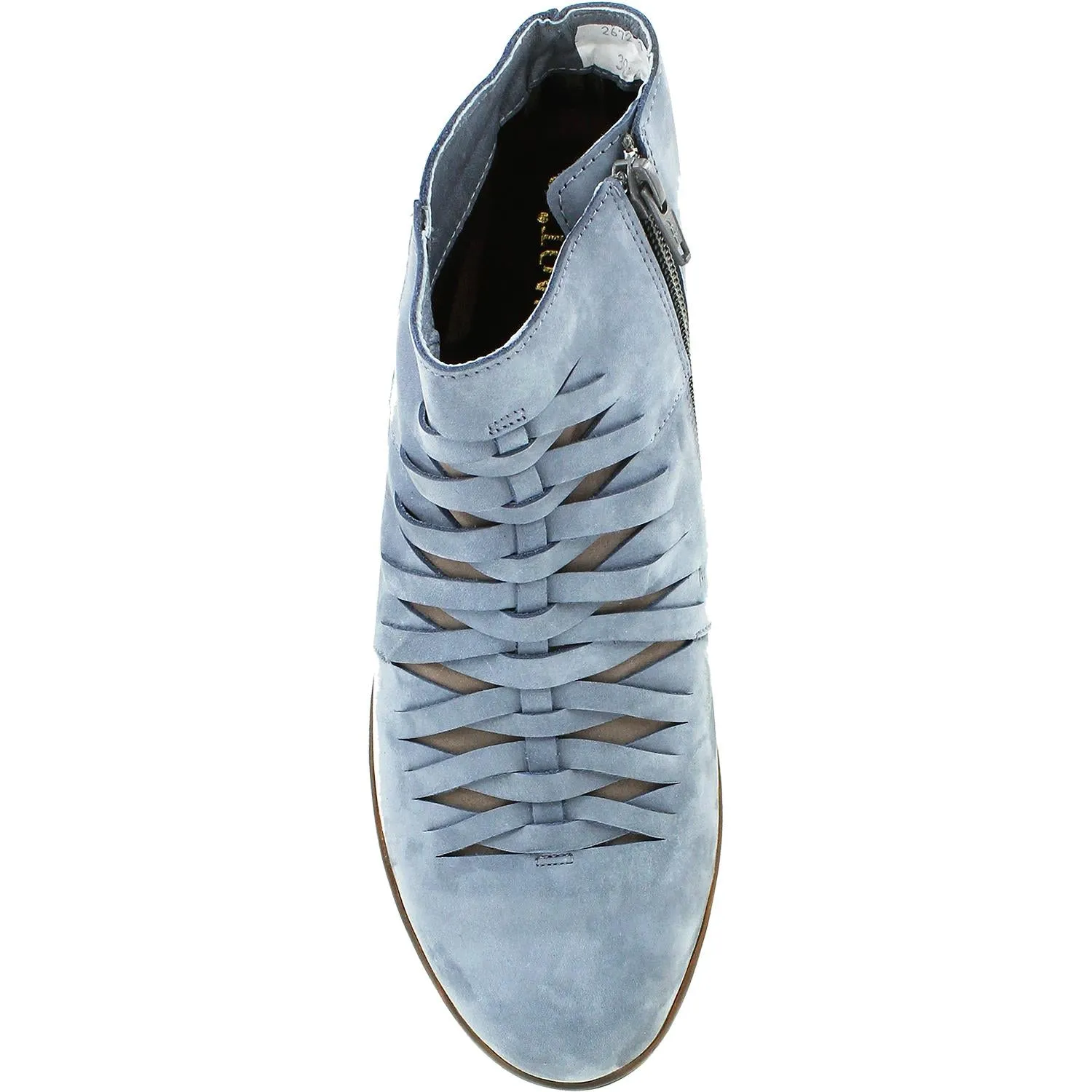Women's Naot Leveche Feathery Blue/Shiitake Nubuck