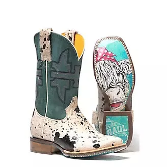 Women's Tin Haul Shaggy Spot Boot with Princeless Sole