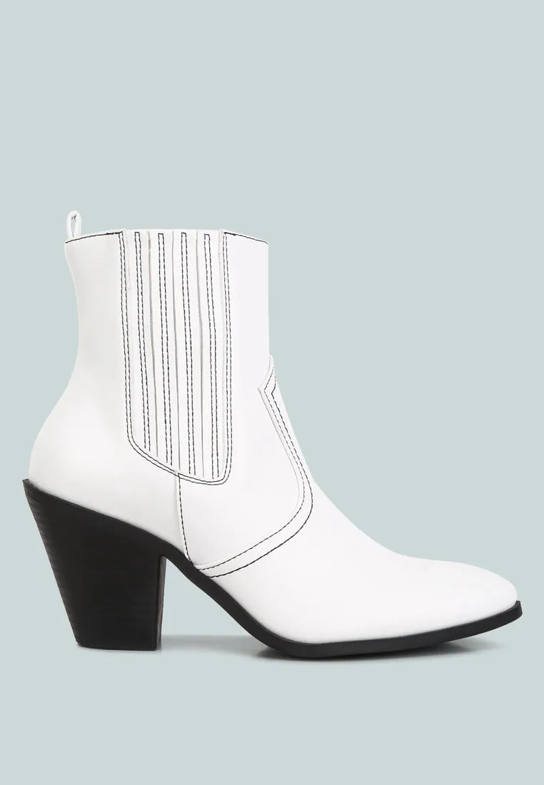Yale High Ankle Cowboy Boots