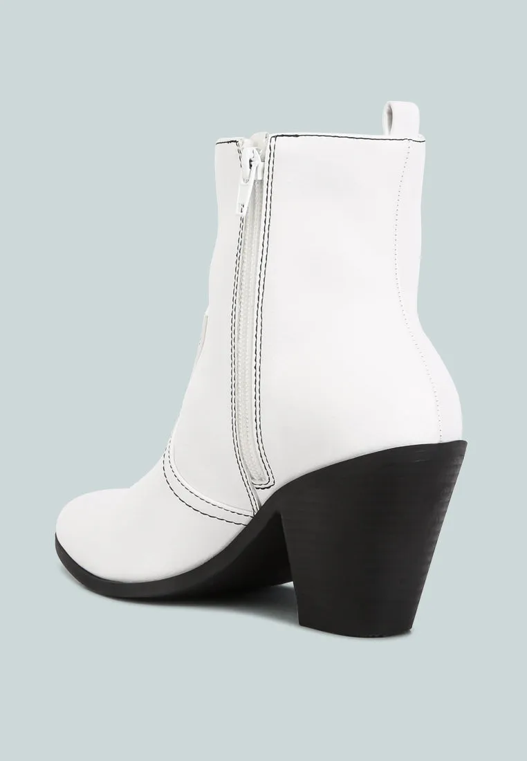 Yale High Ankle Cowboy Boots