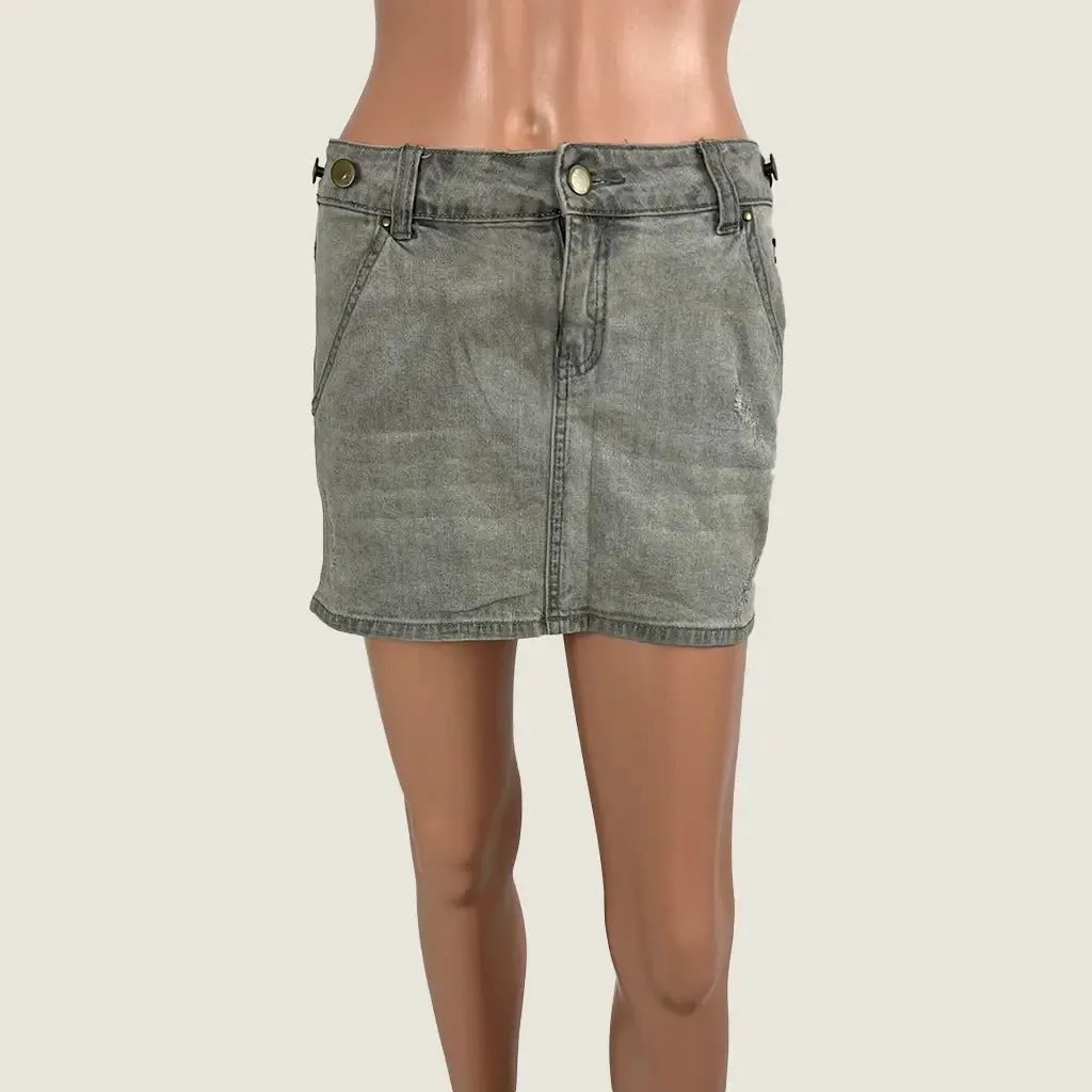 Zucozz Denim Women's Skirt Large
